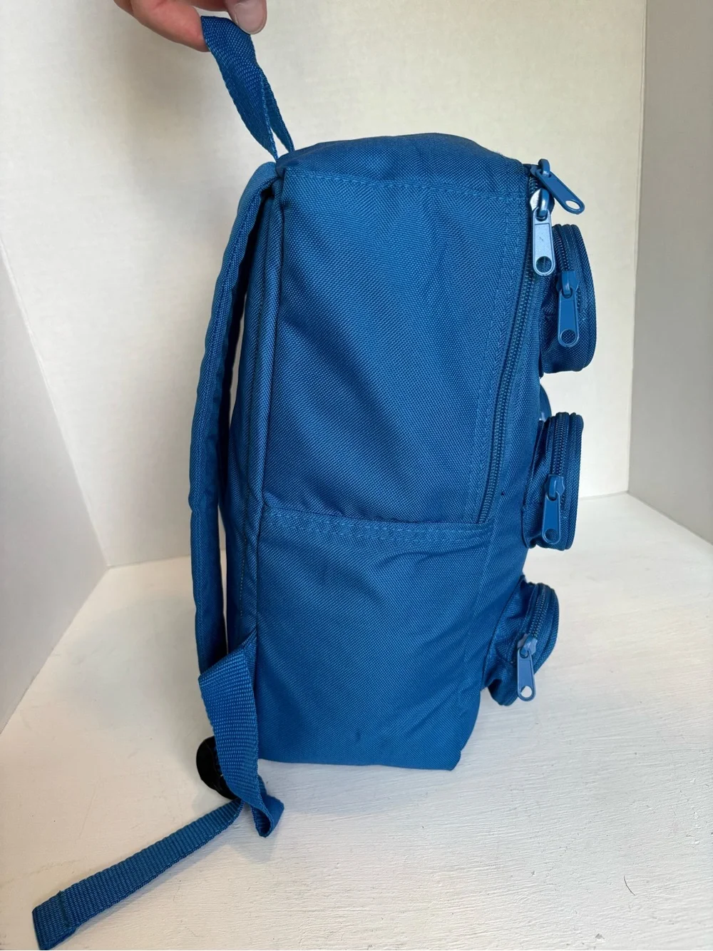 LEGO Kids Backpack Blue Brick With Pockets Bag Vintage 2007